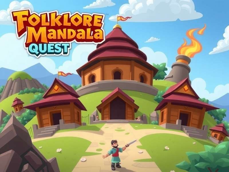 Folklore Mandala Quest - Explore Indian Mythology Folklore Mandala Quest Game Banner